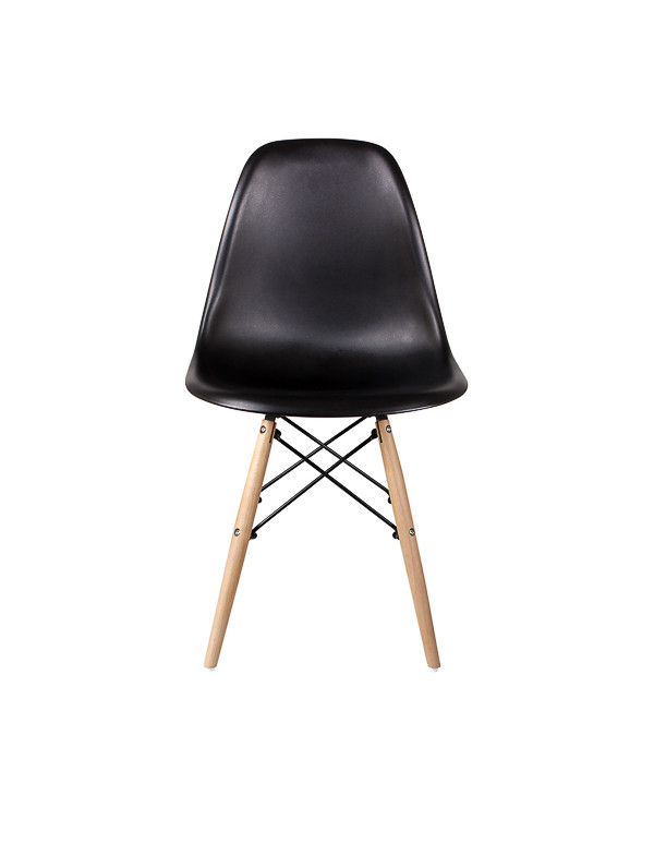 Стул обеденный EAMES DSW WX-503, пластик черный